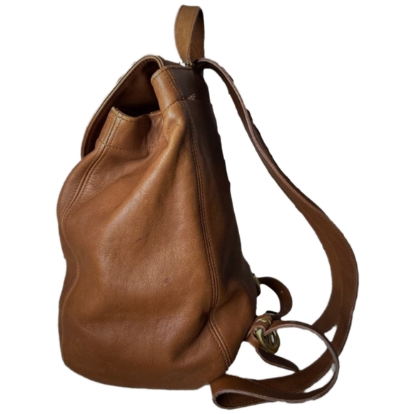 Coach 4134 Vintage Honey Leather Bantam Backpack - Picture 9 of 11